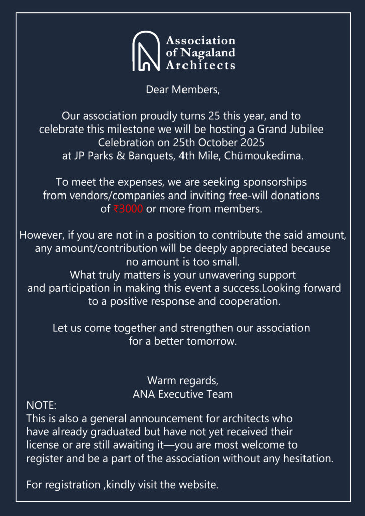 notice for jubilee fund collection
